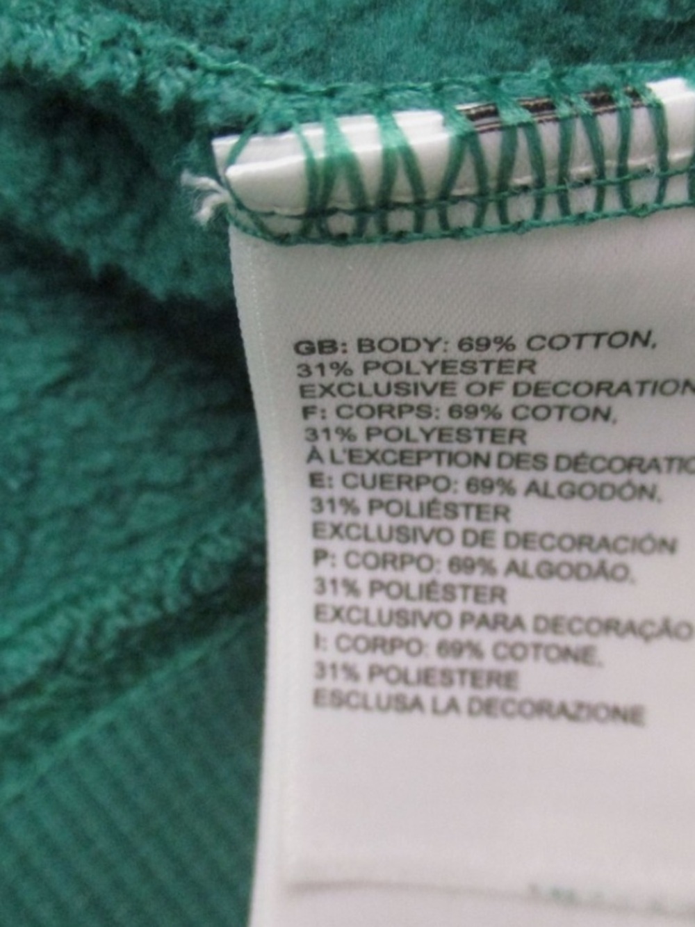 THE NORTH FACE Men’s Teal Green Logo Pullover Hoodie Size Large — SUPER COMFY!!! - Picture 9 of 11